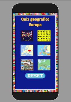Quiz Geografico Europa - Screenshot 1