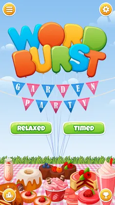 Word Burst: Garden Party - Screenshot 1