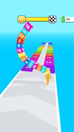 Cube Rush 2048 - Screenshot 1