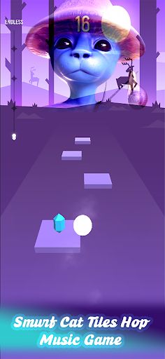 Smurf Cat: Tiles Hop - Screenshot 2