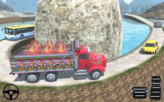 Indian Cargo Truck Driving 3D - Screenshot 3