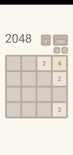 2048 - Screenshot 1