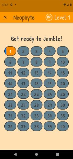 JumbleStones - Free Word Game - Screenshot 3