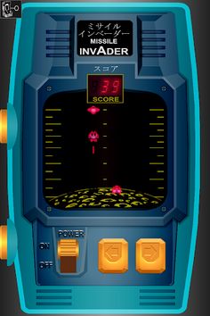Missile Invader RETRO HANDHELD - Screenshot 2