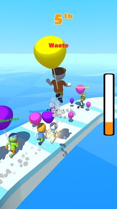 Balloon fall heroes - Screenshot 2
