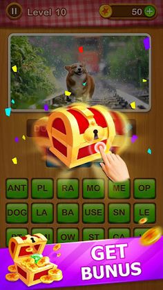 1 Pic Word Parts - Word Puzzle - Screenshot 4