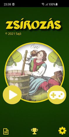 Zsirozas - Fat card game - Screenshot 1