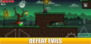 Spike bounce ball: helloween - Screenshot 1