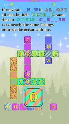 Moby Dick Crossword - Screenshot 1