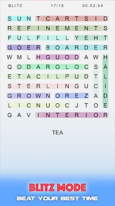 Word Search Puzzles : Classic  - Screenshot 3