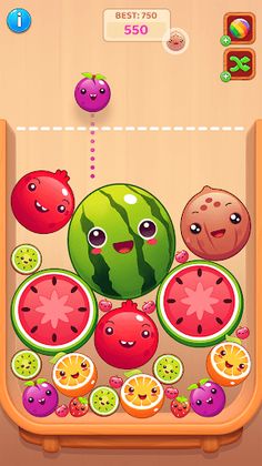 Fruit Merge: Watermelon Drop - Screenshot 1