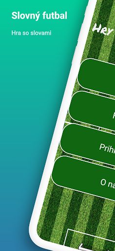 Slovný Futbal - Screenshot 1
