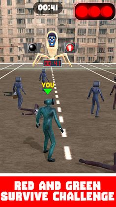 Skibydy Toilet-Red Green light - Screenshot 2