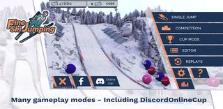 Fine Ski Jumping - Screenshot 1