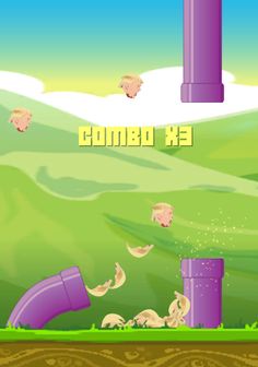 FLAPPY TRUMP CRUSHER - Screenshot 2
