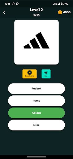 Logo Game - Multiple choice - Screenshot 2