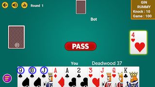 Gin Rummy Offline - Card game - Screenshot 1