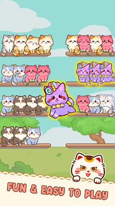 Cat Sort Puzzle Game - Screenshot 3
