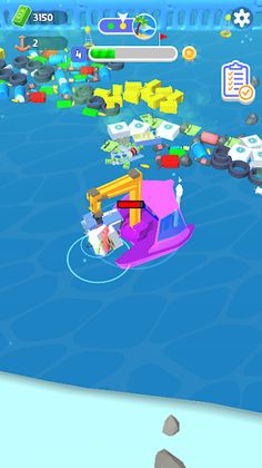 Idle Sea Cleaner - Screenshot 2