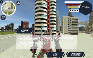 Robot Firetruck - Screenshot 2