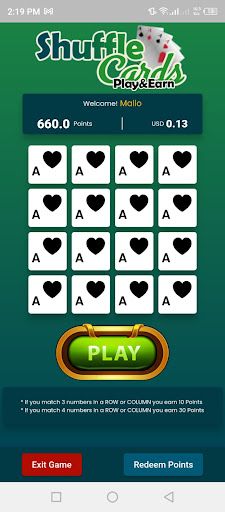 Cards Shuffle (Earn and Win) - Screenshot 4