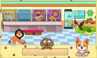My Pet Shelter Town Game - Screenshot 1