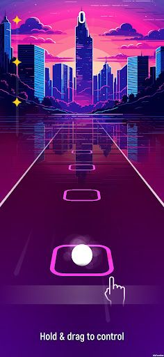 Tom Kaulitz Piano Tiles Game - Screenshot 2