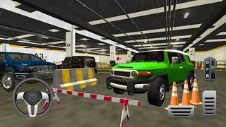 Underground Jeep parking Game - Screenshot 2