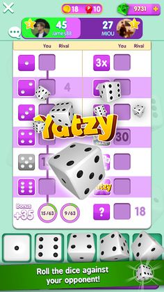 Yatzy Duels Live Tournaments - Screenshot 2