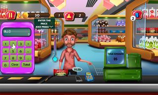 Supermarket Cashier Kids Games - Screenshot 3