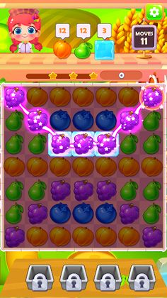 Garden Bounty: Fruit Link Game - Screenshot 3