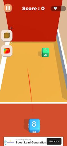 merge square 2 3d - Screenshot 1