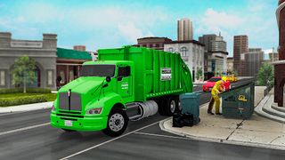 City Garbage Dump Truck Game - Screenshot 1