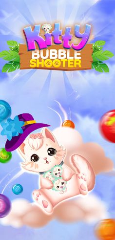 Kitty Bubble Shooter - Screenshot 1