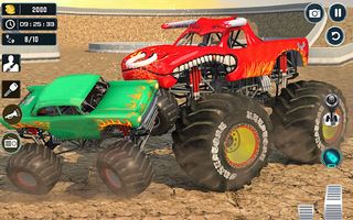 Monster Truck Stunt Truck Game - Screenshot 1