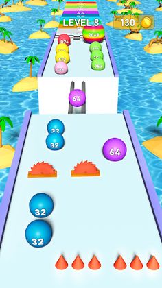 Going Ball Run 2048 3D - Screenshot 3