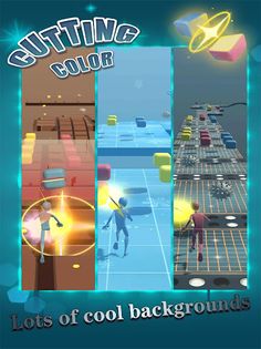 Cutting Color-Dash Dance - Screenshot 4