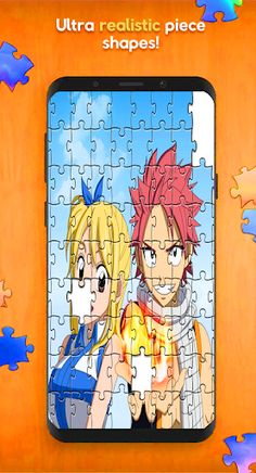Jigsaw Puzzle Fairy Tail Anime - Screenshot 3