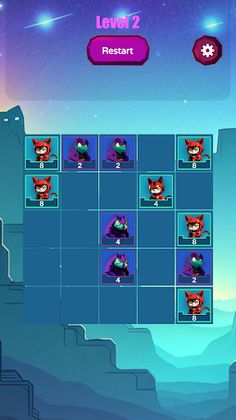 Cats vs Aliens 2048 - Screenshot 2