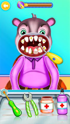 Zoo Animal Doctor Dentist Game - Screenshot 3