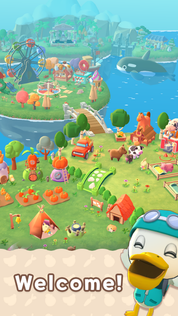 Merge Camp - Cute Animal Fun - Screenshot 1