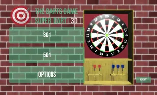 The Darts Game Super Dart 3D - Screenshot 1