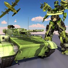 US Army Tank Robot Cargo Plane - Screenshot 2