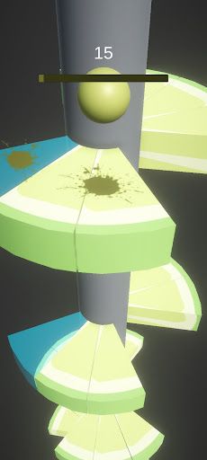 Helix Jump Fruit - Screenshot 2