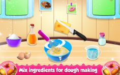Donut Maker Girls Cooking Game - Screenshot 3