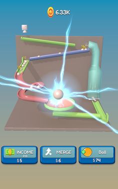 Idle Marble Magic - Screenshot 1