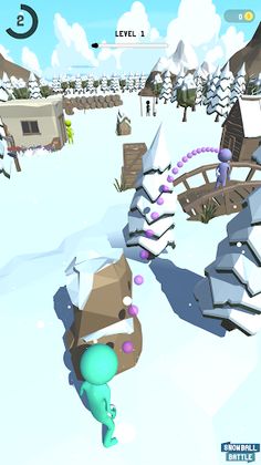 SnowBall Battle! - Screenshot 2