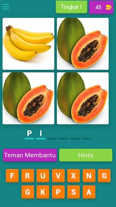 Kuis Tebak Untuk Gambar Buah - Screenshot 1
