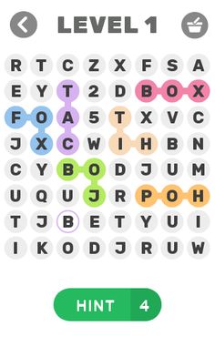 Find Words with Three letters - Screenshot 1