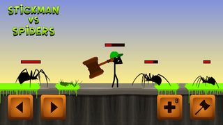 Stickman vs Spiders - Screenshot 1